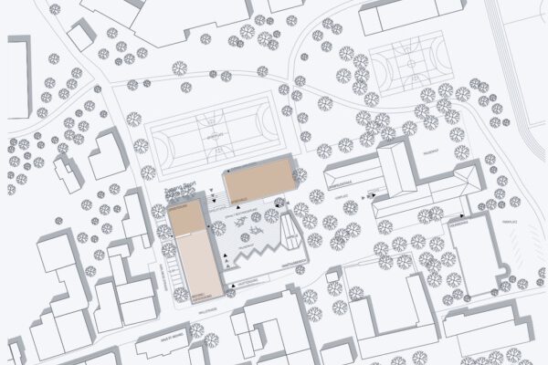 08/2024 - Der Zuschlag für den Ersatzneubau sowie die Sanierung und Erweiterung der Grabfeldgrundschule in Bad Königshofen wurde uns erteilt. Geplant ist der Rückbau von Gebäudeteil A, die Sanierung von Gebäudeteil B mit Kapelle zum Ganztagesbereich, sowie der Ausbau von Gebäudeteil H mit Erweiterungsneubau zur Grundschule und der Bau einer Ein-Feld-Sporthalle. Die Gesamtkosten belaufen sich auf ca. 22 Mio. €.